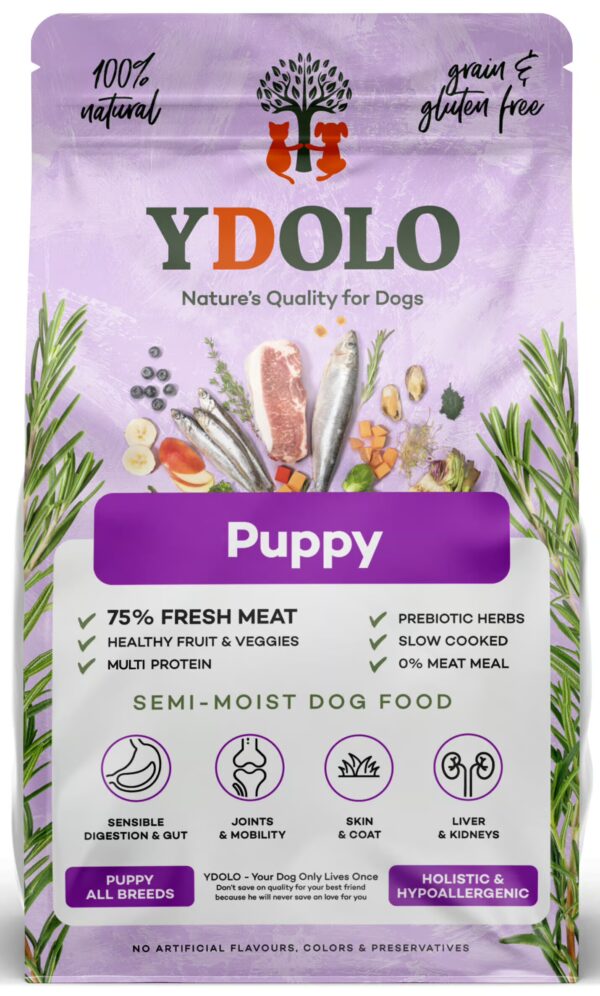 Ydolo semi moist hondenvoer Puppy